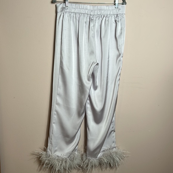 Nadine Merabi Darcie Light Lilac Pajama bottom size M-bottom only - Picture 8 of 15